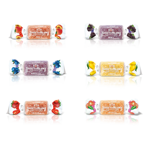 Baratti & Milano Giada Assortita Frutta 6 Gusti