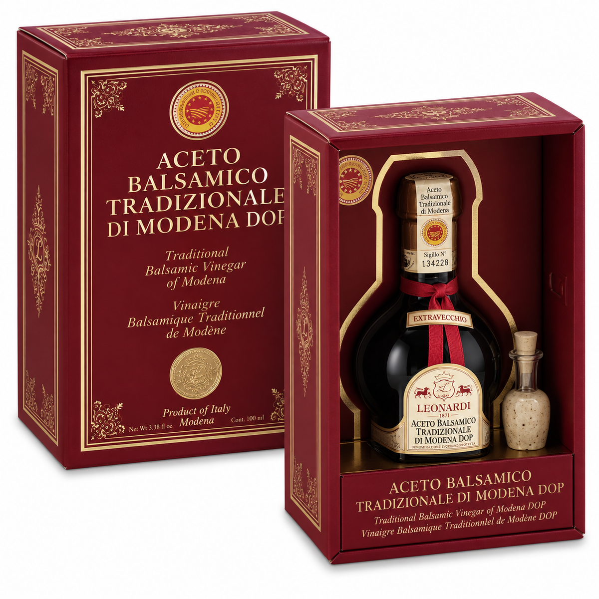 Aceto Balsamico di Modena DOP Affinato (minimo 12 anni) - Leonardi