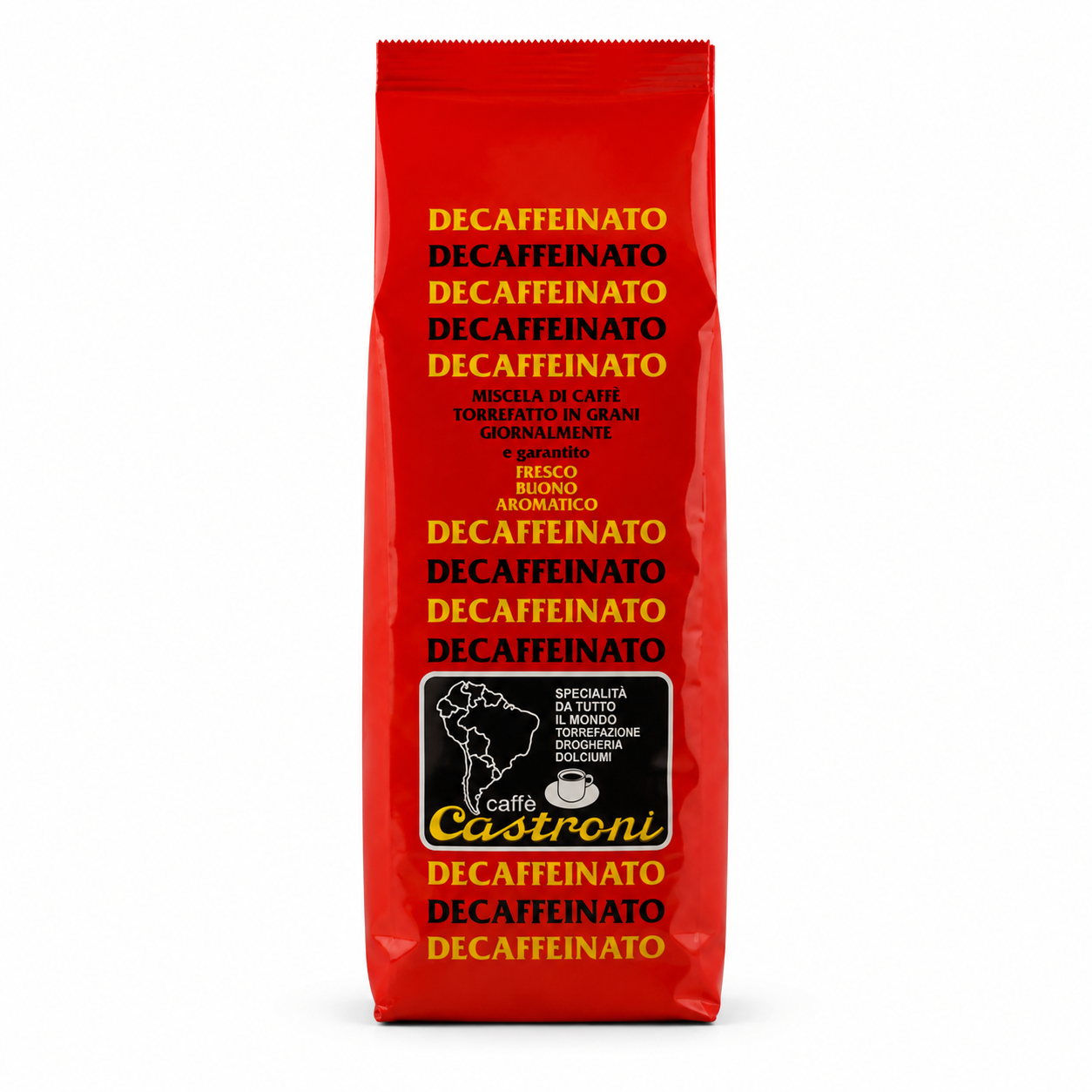 Caffè Castroni Decaffeinato in grani 250g