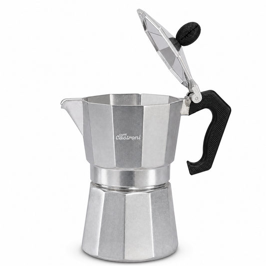 Moka Caffè Castroni 3 Tazze in Alluminio