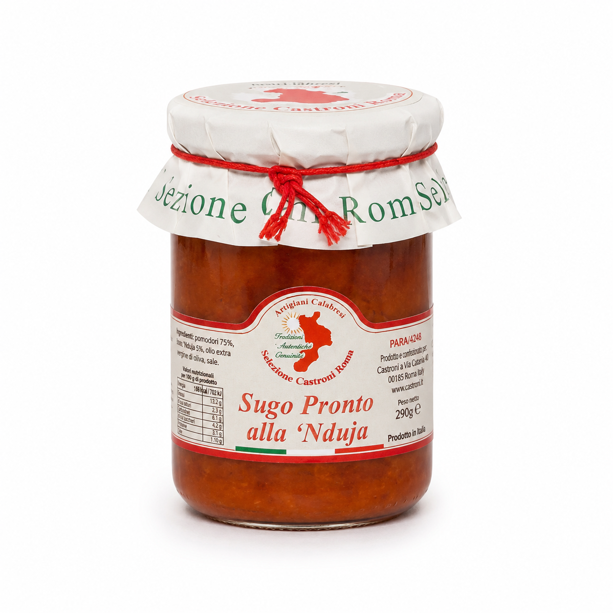 Sugo pronto alla 'Nduja