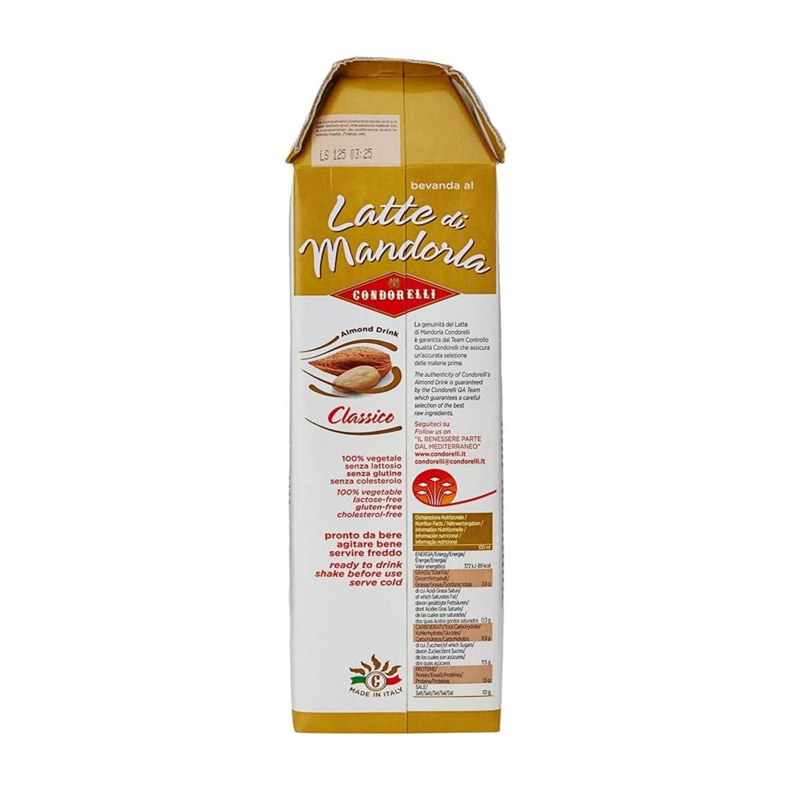 Condorelli Latte di Mandorla Classico