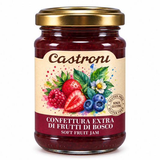 Confettura Extra di Frutti di Bosco Castroni