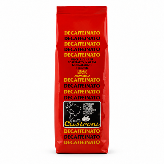 Caffè Castroni Decaffeinato in grani 250g