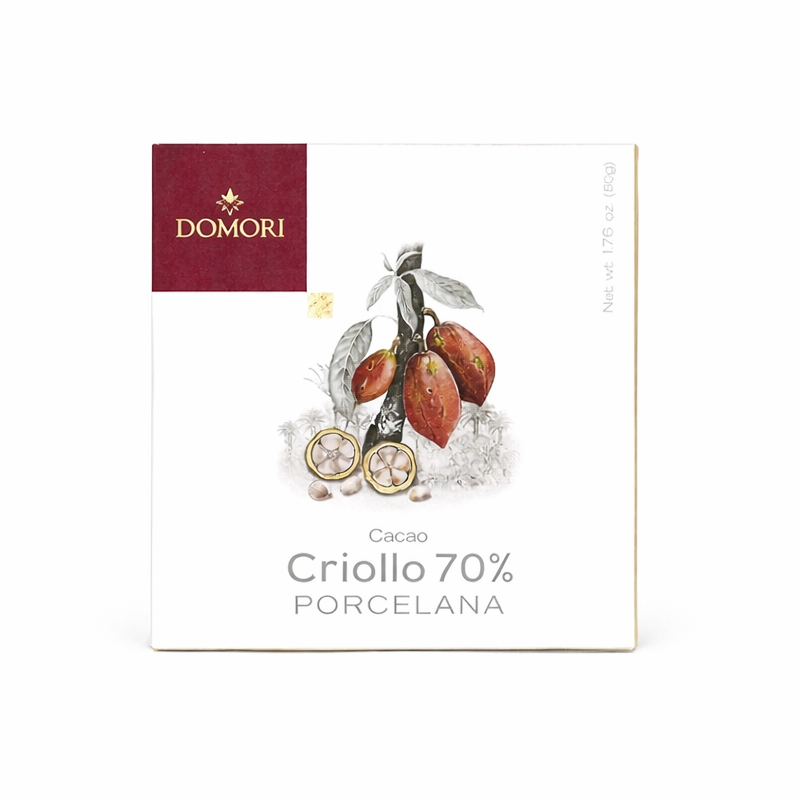 Criollo Porcelana 70% Domori Tavoletta linea Monovarietali