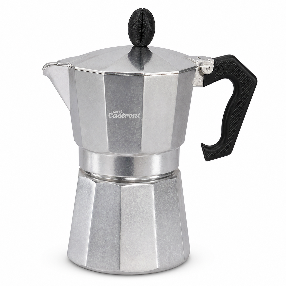 Moka Caffè Castroni 3 Tazze in Alluminio