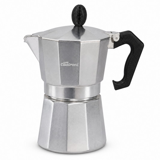Moka Caffè Castroni 3 Tazze in Alluminio