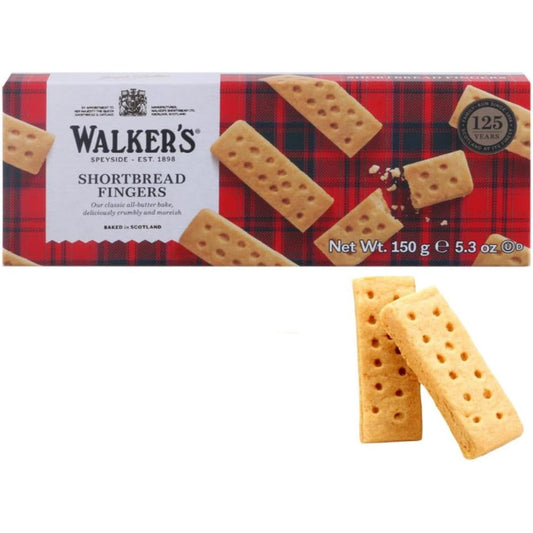 Walkers | Biscotti Scozzesi Puro Burro - 1 x 150 Gr